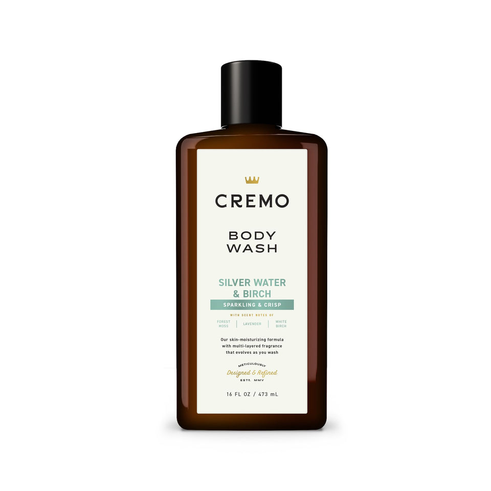 Cremo front packaging showing bottle and label, conveying premium scent