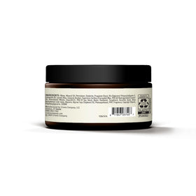 Cremo label close-up highlighting key ingredients and barber-grade quality
