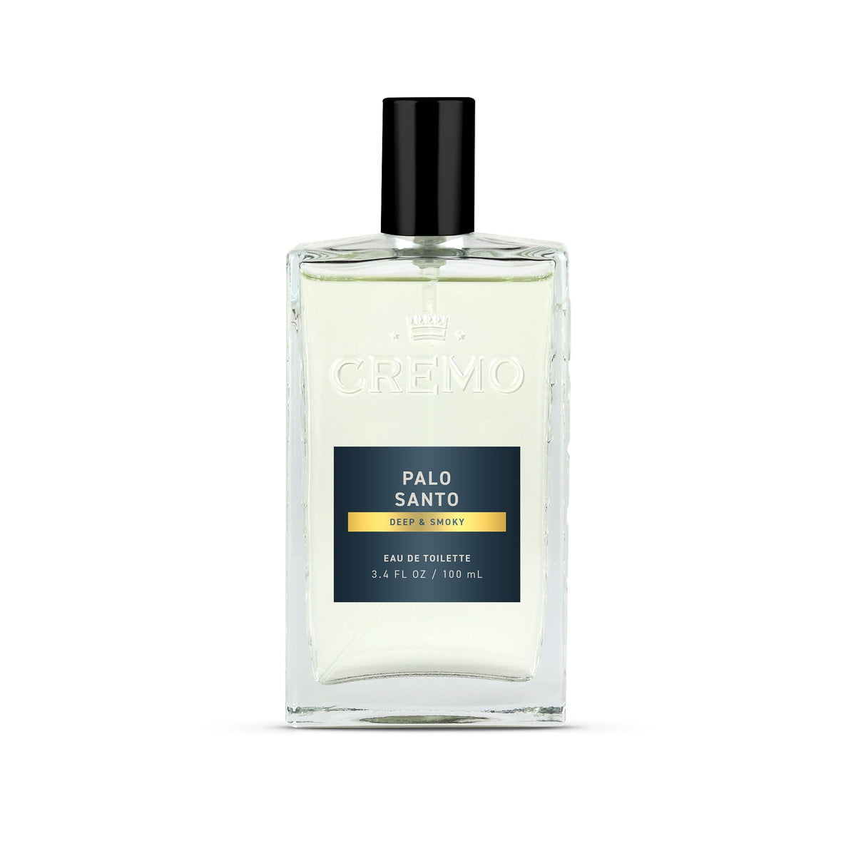 Cremo front bottle view showing sleek packaging and refined presentation benefiting travel convenience