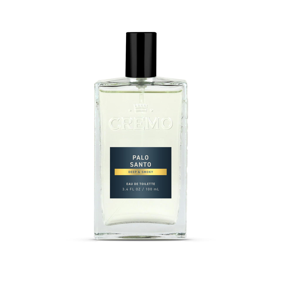 Cremo front bottle view showing sleek packaging and refined presentation benefiting travel convenience
