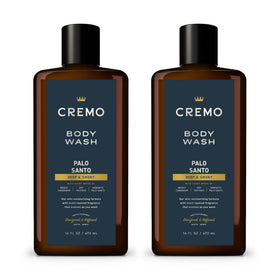 Cremo bottle front packaging showing label and 16 oz size with premium look