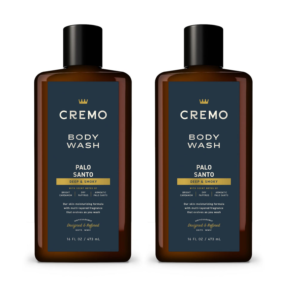 Cremo bottle front packaging showing label and 16 oz size with premium look