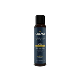 Cremo bottle front packaging showing fragrance and size, ideal for daily carry