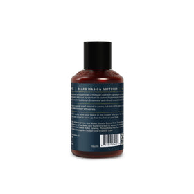 Cremo 6 oz bottle beside a comb showing product size and travel-friendly convenience