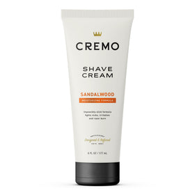 Cremo front packaging showing tube and clear branding for quick identification and benefit