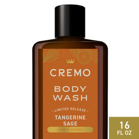 Cremo bottle dispensing lather onto hand for rich foam and efficient cleansing benefit