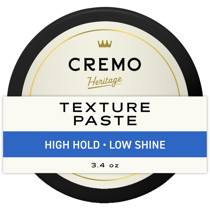 Cremo front packaging showing jar and branding for confident styling
