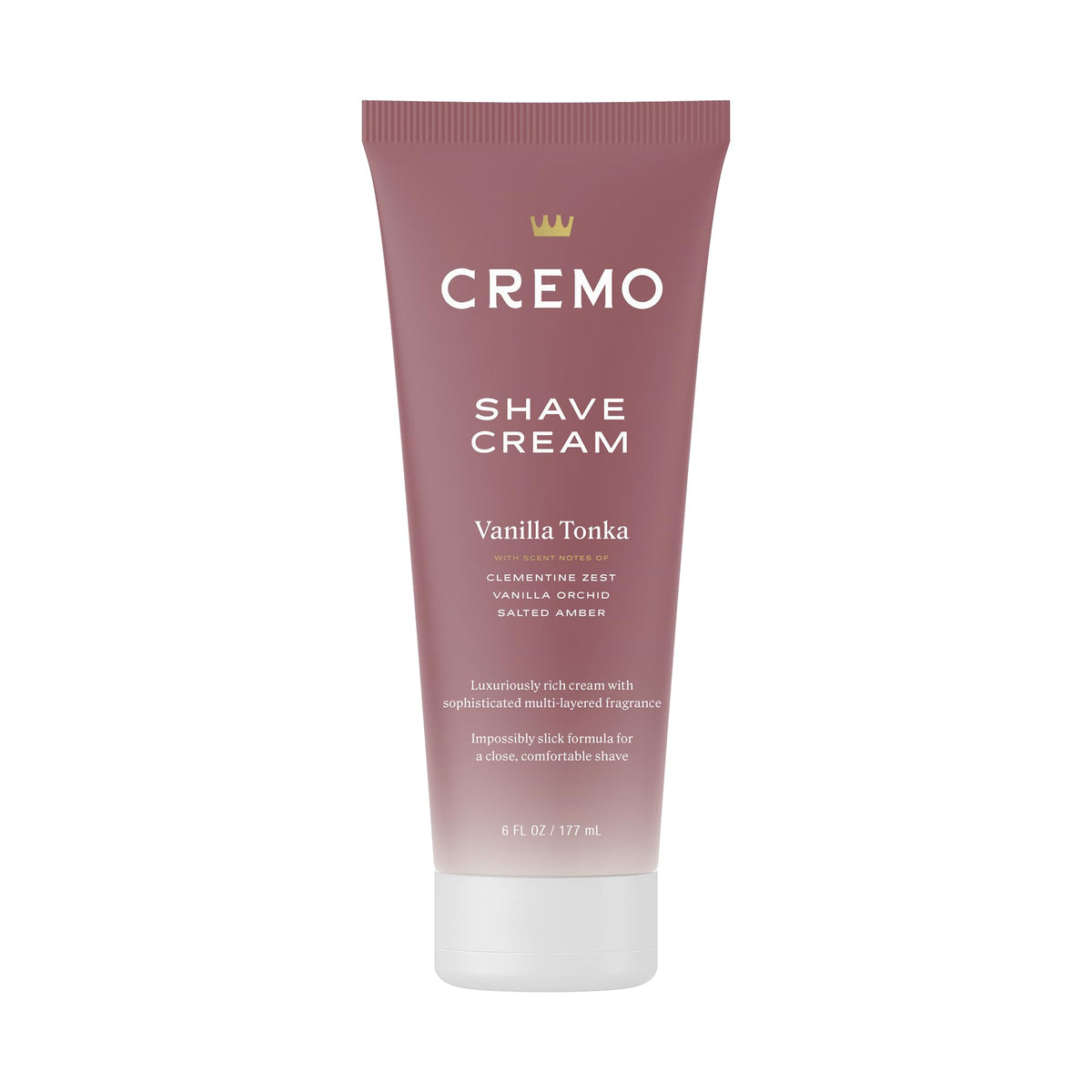 Cremo front label showing product name and sensitive skin benefit