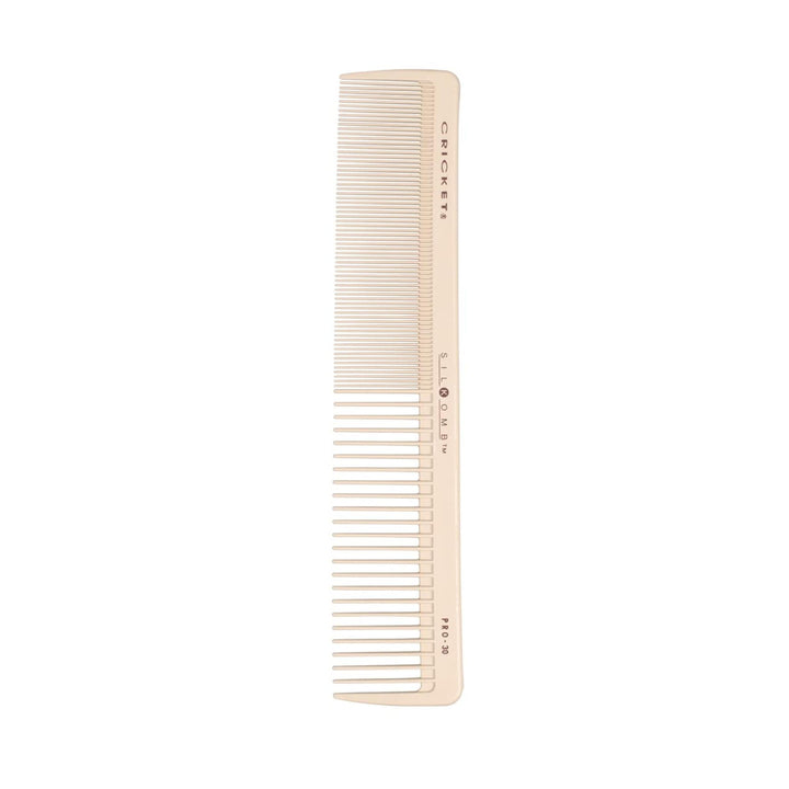Cricket Silkomb Pro-30 front view showing sleek profile and grip benefit