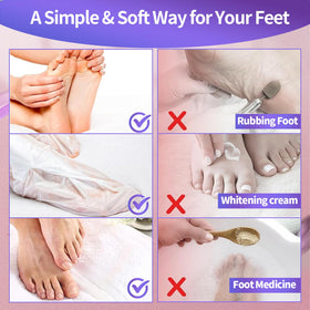 CRISTALBOX smooth feet after treatment showing visible softness and comfort
