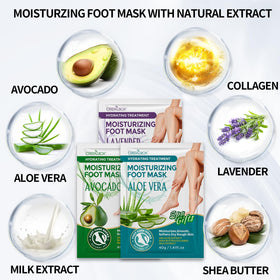 CRISTALBOX close-up of mask material texture demonstrating soothing emollients