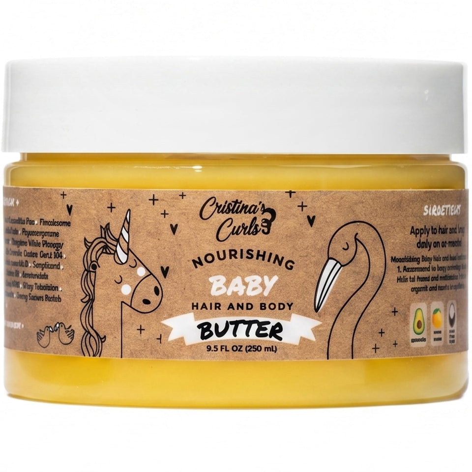 Cristina's Curls front packaging showing jar and label, highlighting brand trust