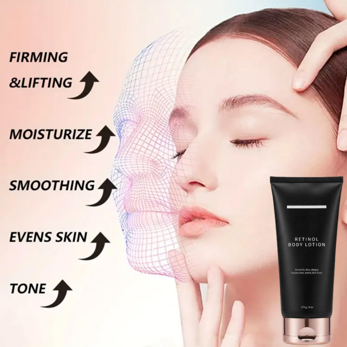 CRIVERY open cap with lotion texture visible for easy dispensing