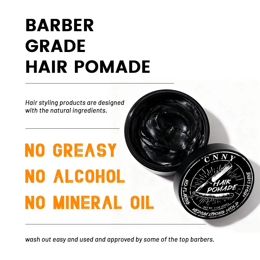 Crownnaturally open tin close-up showing smooth pomade texture for easy application