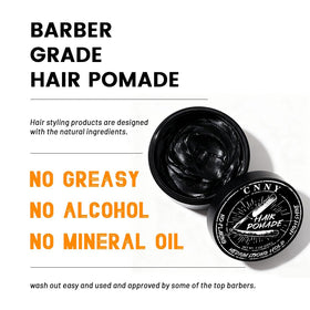 Crownnaturally open tin close-up showing smooth pomade texture for easy application