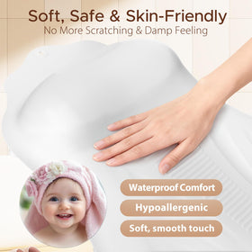 Cryoka in tub lifestyle showing user relaxing with improved head support