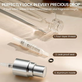 Cryslora held in hand to show 15ml scale and easy pocket portability