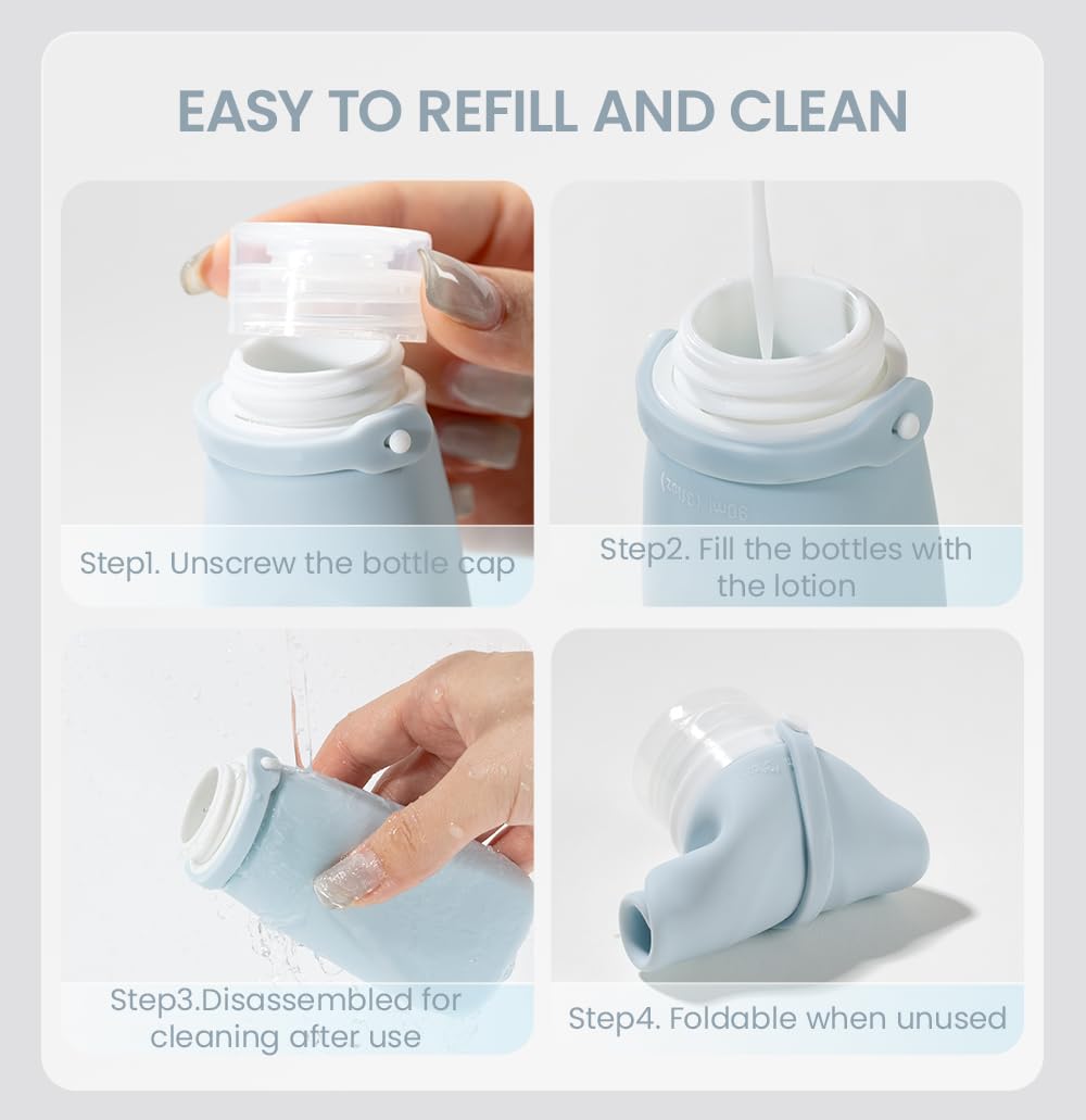 Cryslora set stored in a carry-on toiletry bag, luggage protection benefit