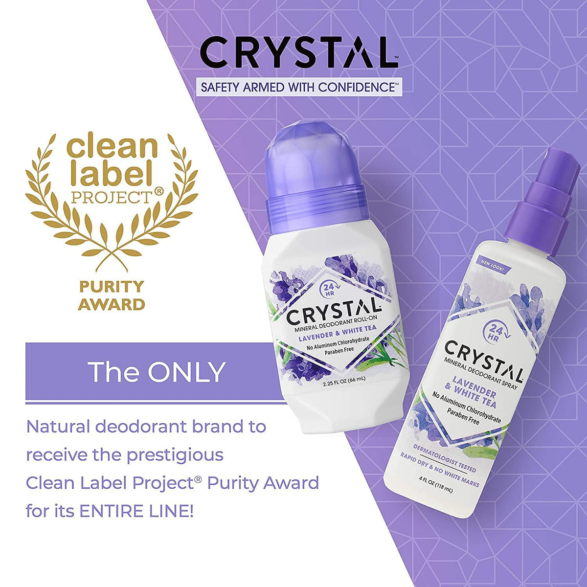 Crystal Essence bottle beside phone for scale showing portable travel benefit