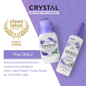 Crystal Essence roller ball close-up demonstrating smooth application