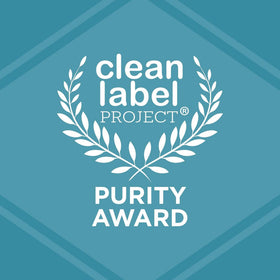 Crystal Essence unscented label detail showing clean-ingredient benefit and purity