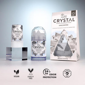 Crystal Essence multiple sticks in lifestyle scene, long-lasting supply and value