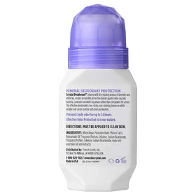 Crystal Essence label ingredients detail highlighting dermatologist-tested benefit