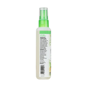 Crystal Essence spray nozzle close-up demonstrating touch-free easy application benefit