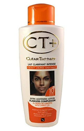 CT+ Clear Therapy front bottle showing 250ml label and purpose