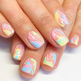 CTTHNBD accessories jelly glue stickers and nail file included for easy application