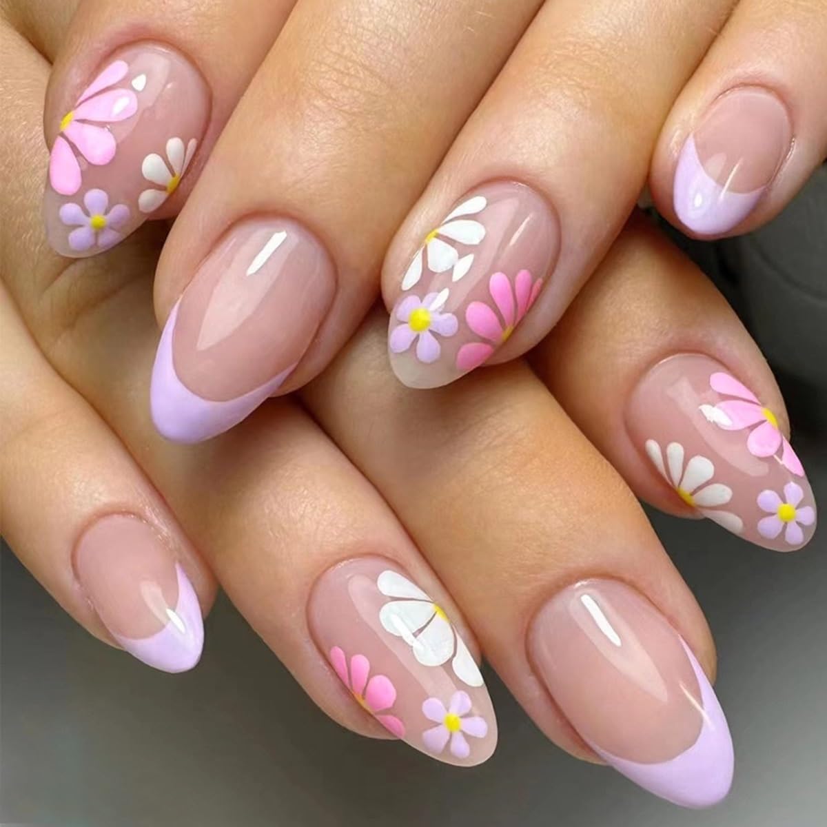 CTTHNBD side profile of short and medium nails showing shape and fit benefit