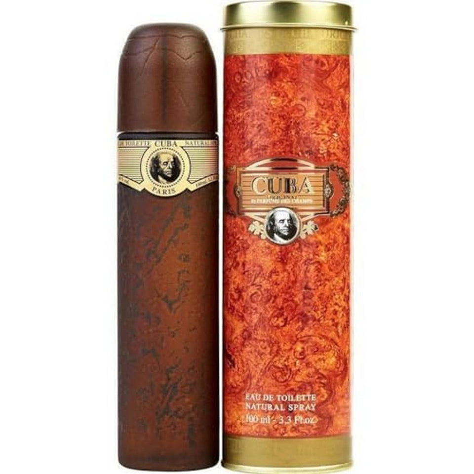 Cuba Gold front bottle shot showing packaging and warm vanilla-amber appeal