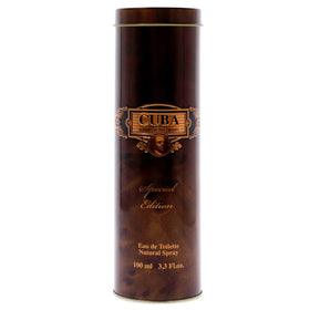 Cuba Gold being sprayed on wrist demonstrating easy application and lasting aroma