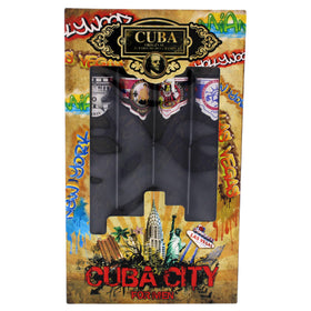 Cuba New York label shot displaying brand and clean metropolitan appeal