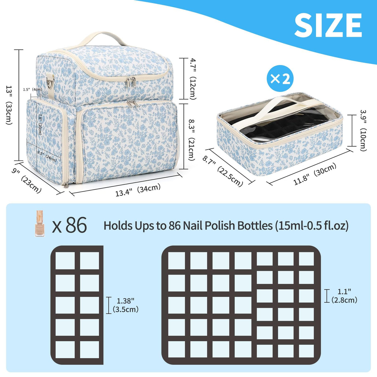 CUBETASTIC next to a hand to show scale and portability for travel