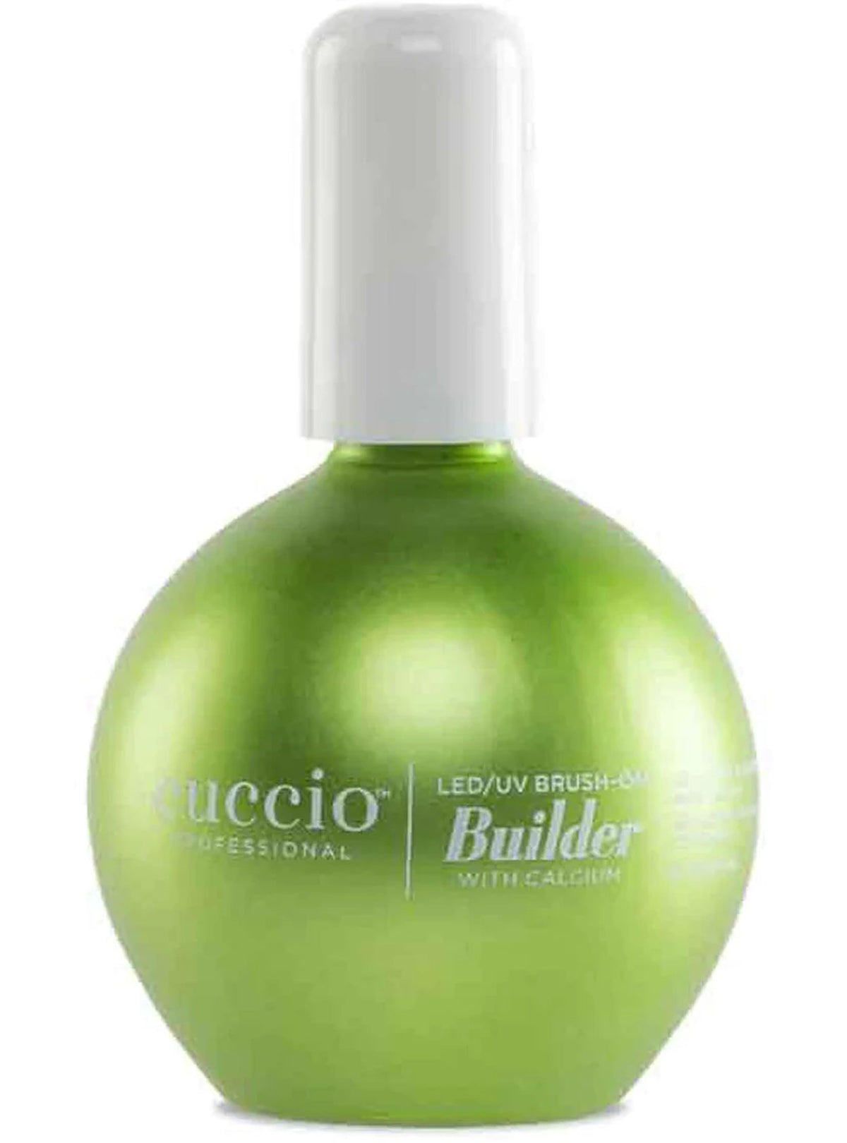 Cuccio jar front view showing product and label, professional capacity benefit