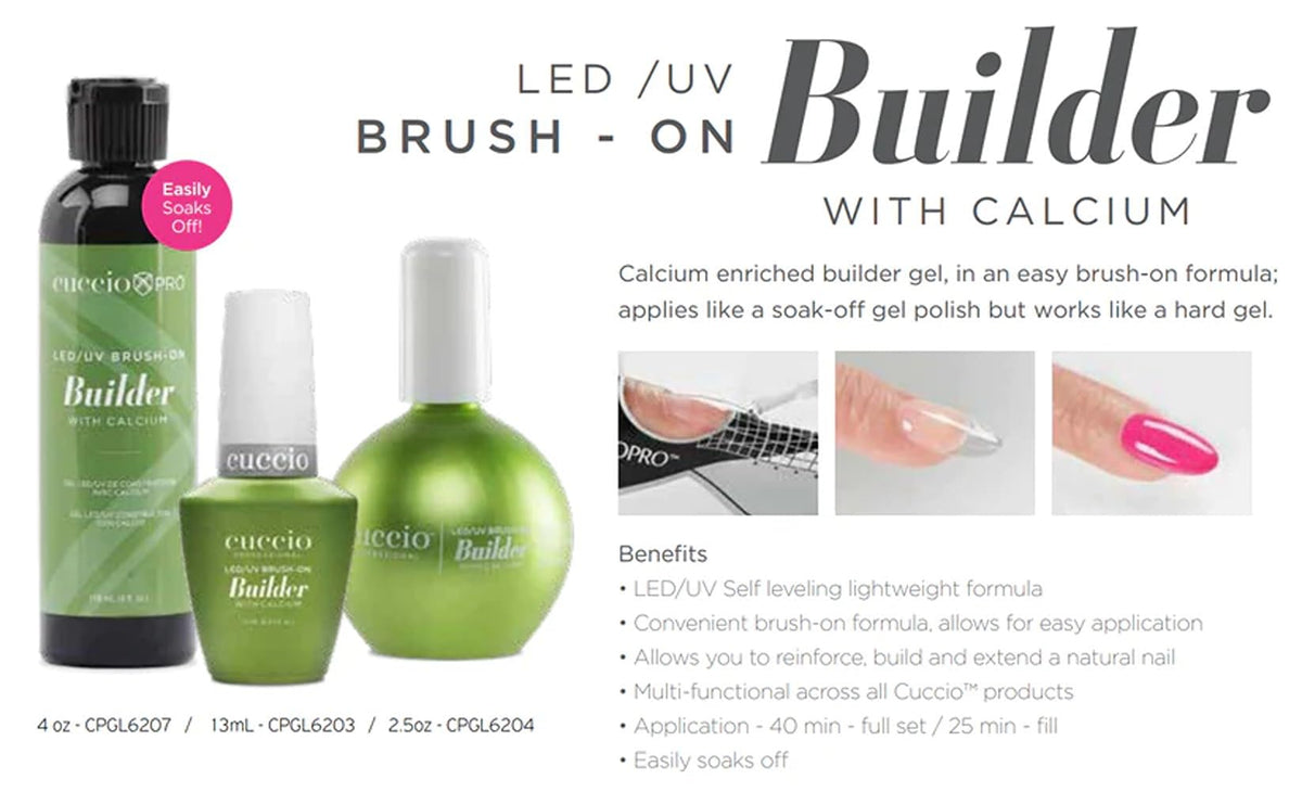 Cuccio gel texture close-up showing smooth consistency for easy leveling