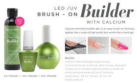 Cuccio gel texture close-up showing smooth consistency for easy leveling