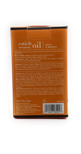 Cuccio oil texture close-up highlighting lightweight consistency for fast absorption
