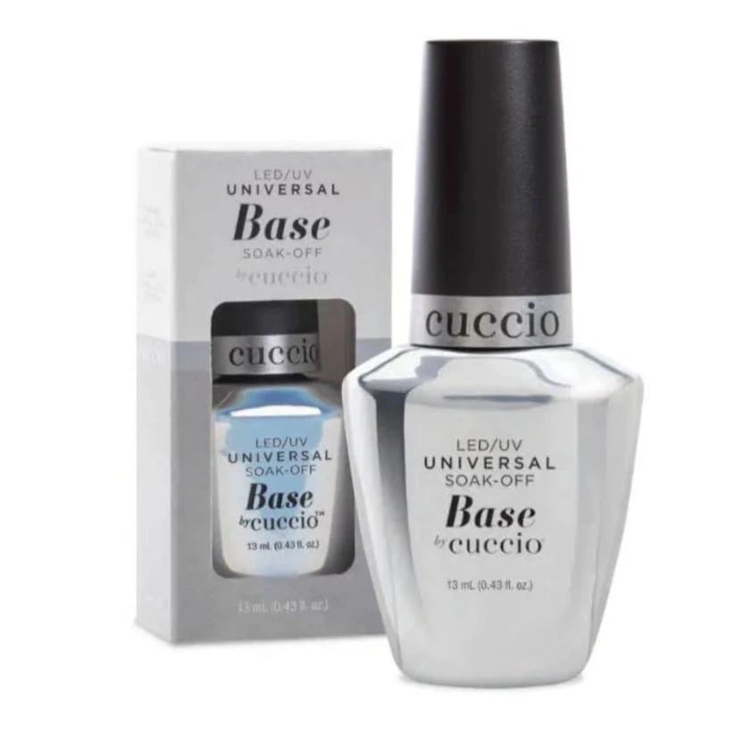 Cuccio curing under LED lamp illustrating fast professional curing time
