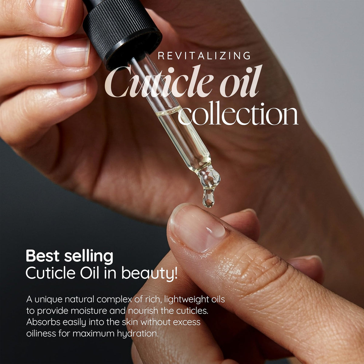 Cuccio lifestyle hand treatment illustrating salon results at home