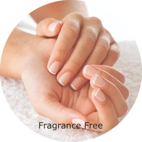 Cuccio oil texture on hand demonstrating lightweight feel and non-greasy finish