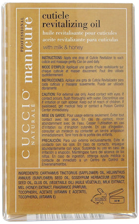 Cuccio cap detail showing secure closure for travel convenience benefit