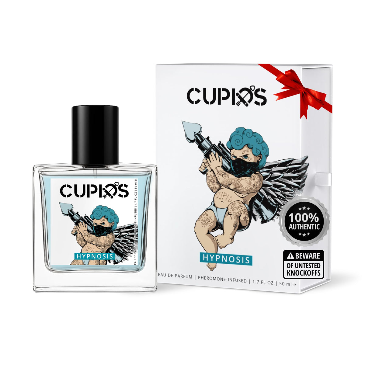 Cupids Hypnosis 2.0 front bottle view showing sleek design and refined style
