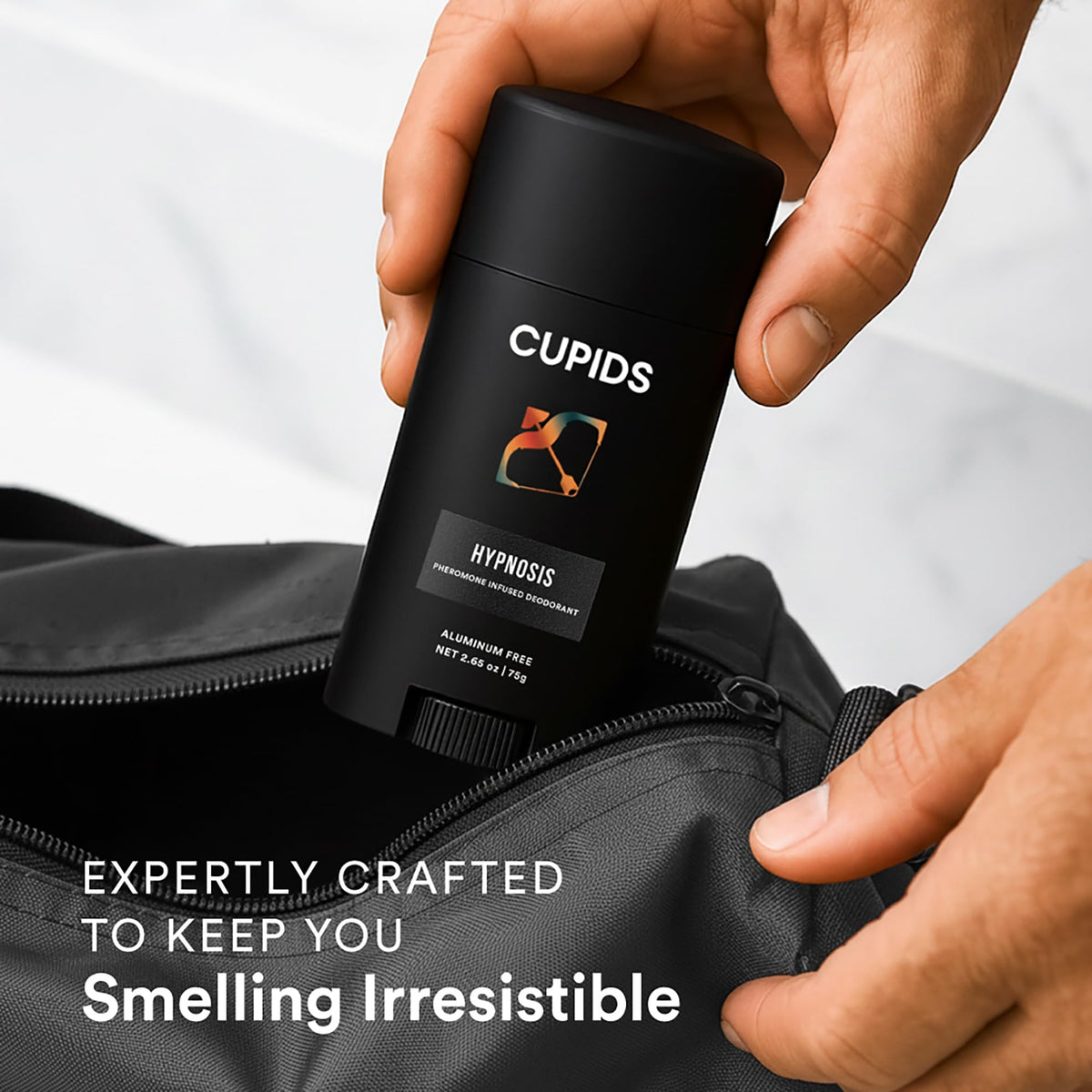 Cupids in evening setting showing warm Vanilla Ember scent appeal