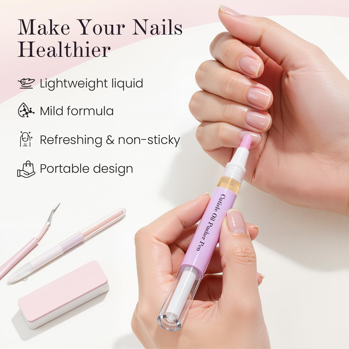 Cupofpet before-and-after nail edge improvement showing smoother, brighter nails