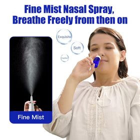 Cupohus fine mist atomizer nozzle detail delivering an even spray for precise dosing