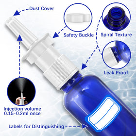 Cupohus included funnels and 24 labels organized for spill-free filling and identification