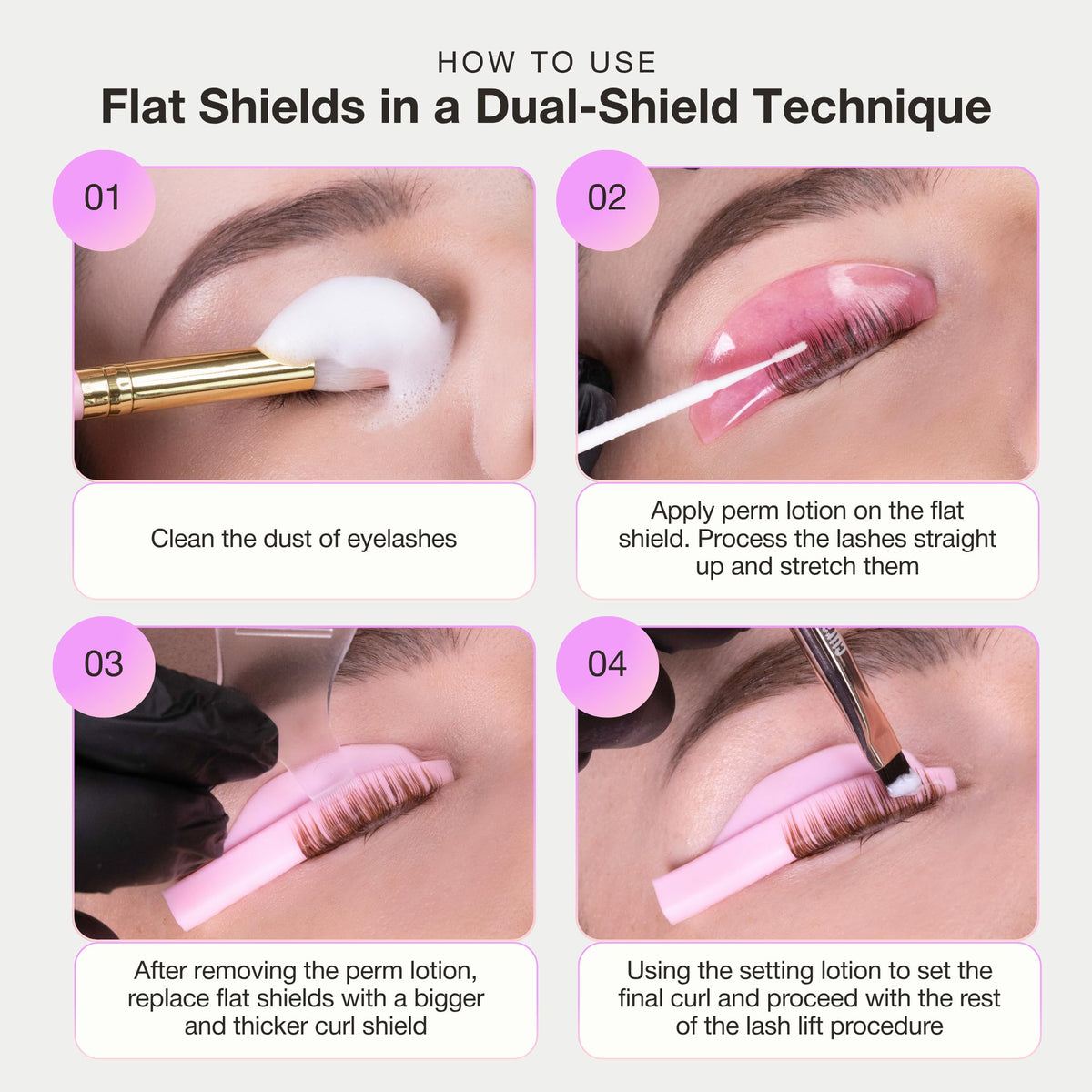 CURACORO shields being rinsed under saline demonstrating easy cleaning benefit: reusable tool