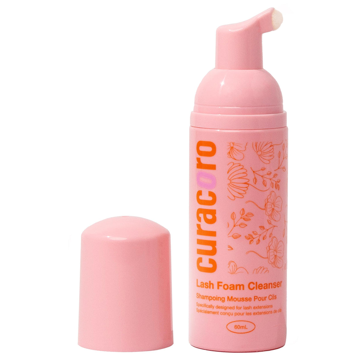 CURACORO front packaging showing 60ml bottle and branding for travel convenience